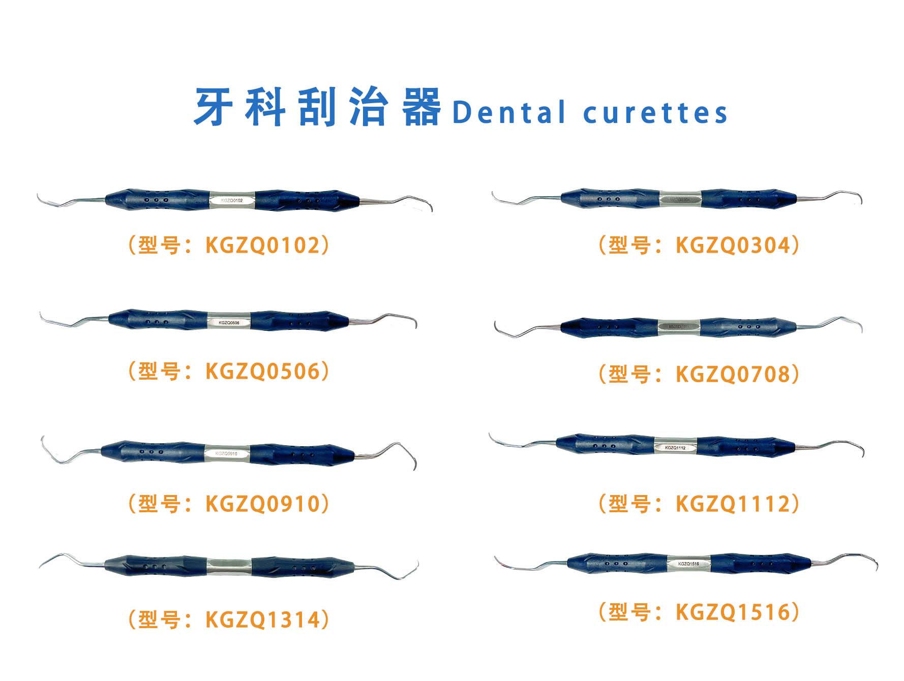 牙科刮治器  Dental curettes